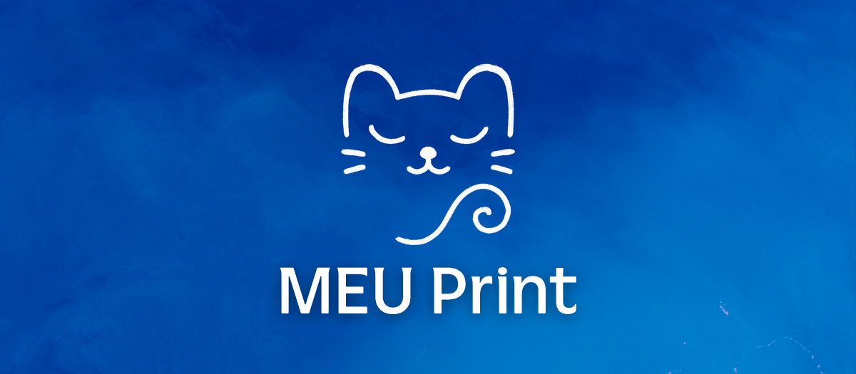 MEU Print logo